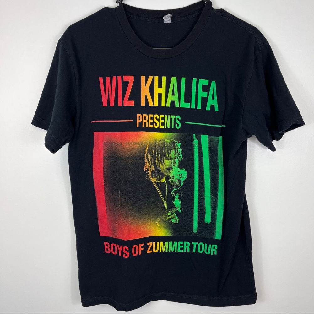 Wiz Khalifa Boys Of Zummer Concert Tour T Shirt Size Small Rap Hip Hop